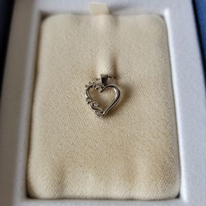 Mappins White Gold 10K Diamond Pendant